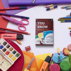 Therapy U You Know icebreaker card game ready for group activities and relationship building.