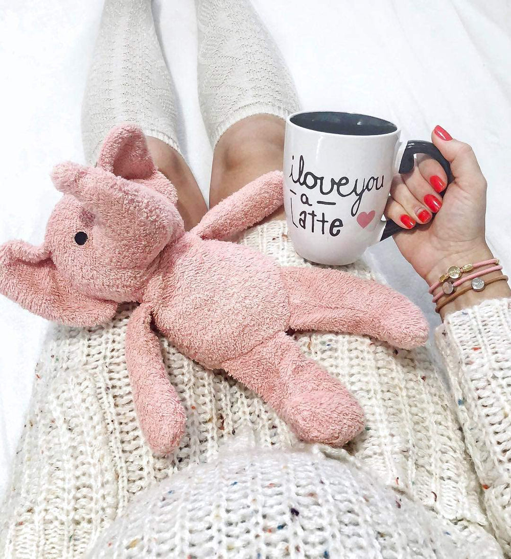 Thermal-Aid Tiny The Elephant reusable pack supports repeated warmth or cooling.