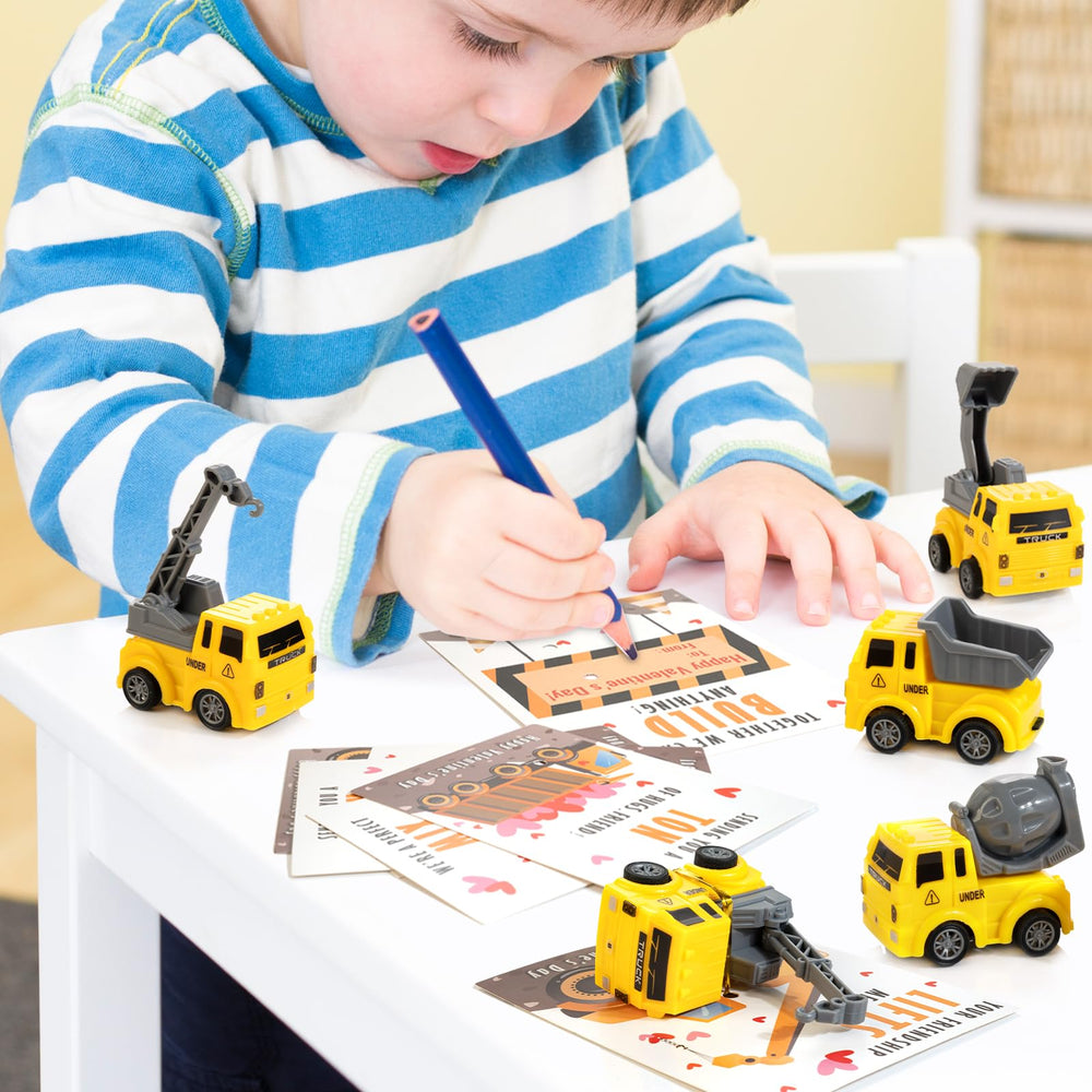Thigreact truck valentines are ideal as classroom prizes and exchanges