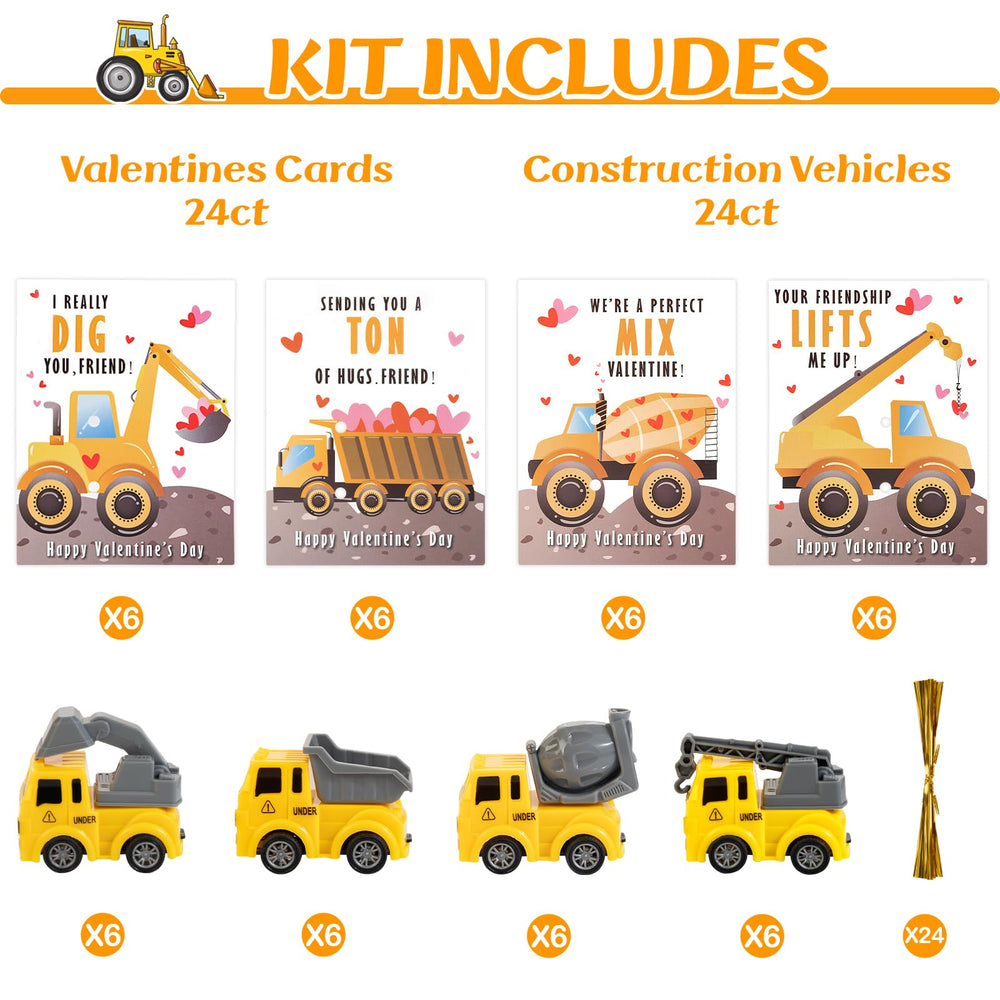 Thigreact valentines cards highlight unique truck designs that spark smiles
