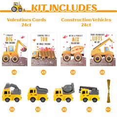 Thigreact valentines cards highlight unique truck designs that spark smiles