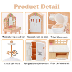 Thildani kitchen-oven opens for playful cooking pretend time.
