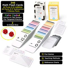 Think Tank Scholar 346 color coded addends and minuends for targeted learning
