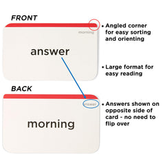 Think Tank Scholar sight words flash cards educator-approved tool for structured reading practice