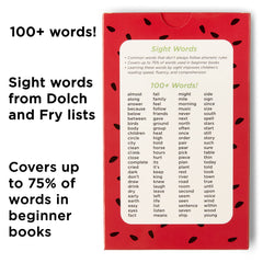 Think Tank Scholar sight words flash cards jumbo size for easier handling and visibility