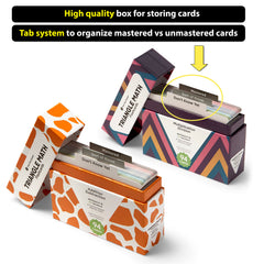 Think Tank Scholar US-made design supports teacher and parent review in class or home.