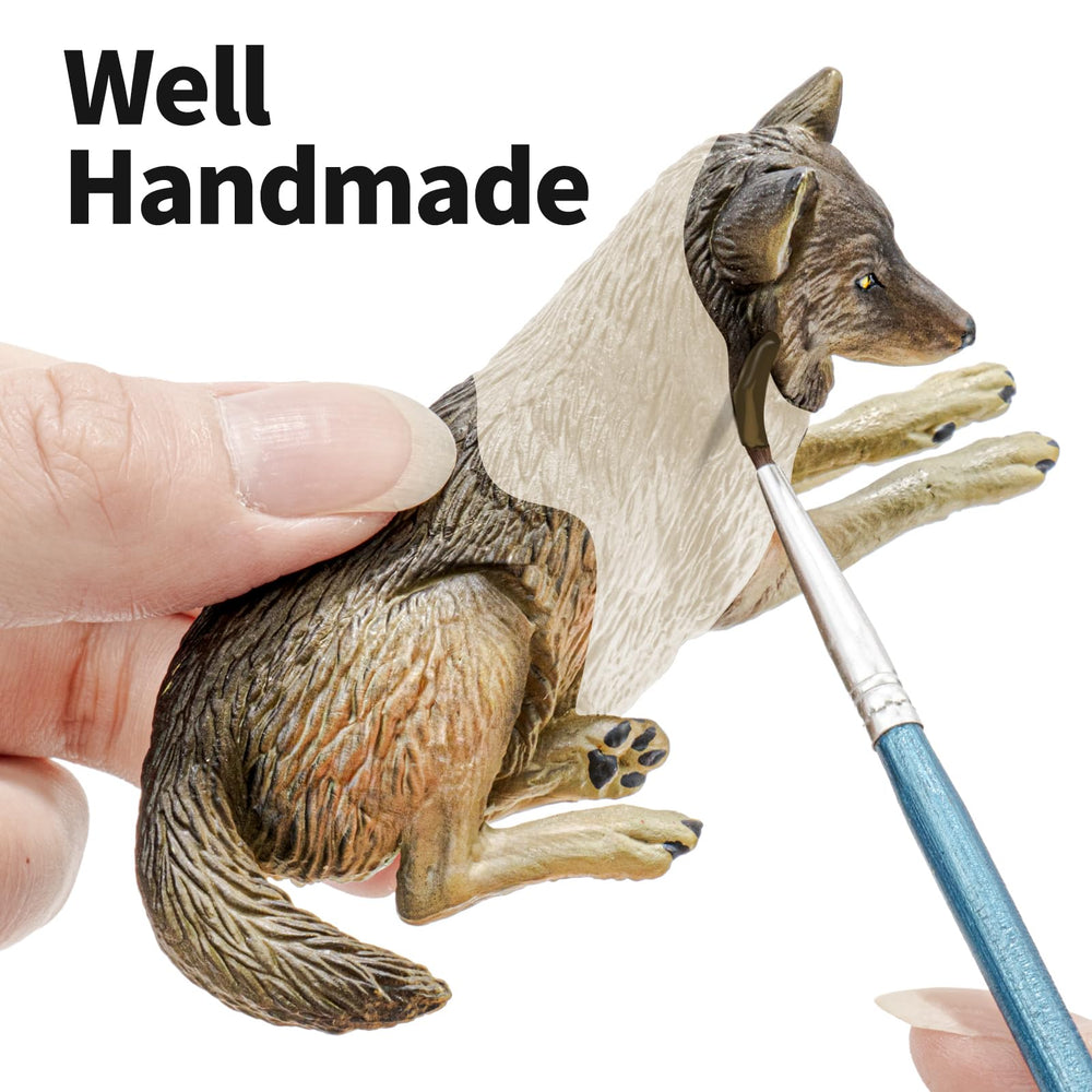 THINKBAY forest wolves figures for classroom or home learning displays.