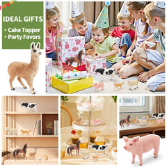 THINKBAY goose figurine for outdoor play and farm scenes.
