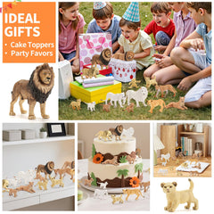 THINKBAY preschool-friendly lion figures support creative play