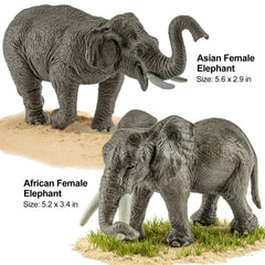 ThinkBAY room decor elephant figurine to brighten shelves and spark play ideas