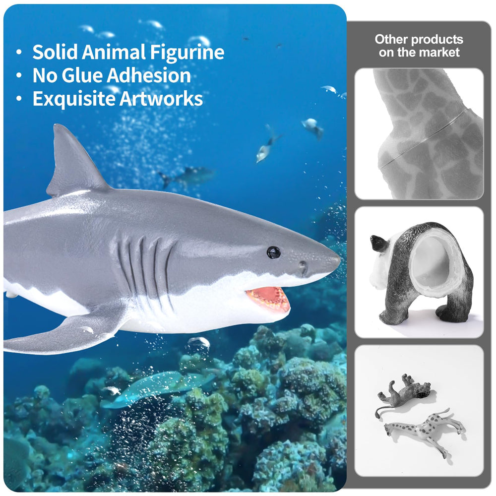 THINKBAY Hammerhead Shark figurine encourages exploration and classroom display.