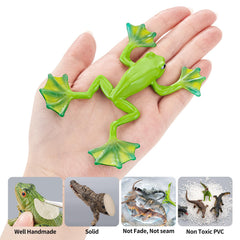 THINKBAY webbed tree frog figure for rainforest dioramas.