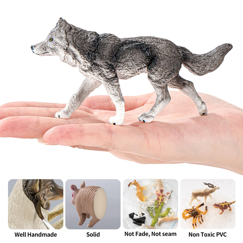 THINKBAY wolf cake topper adds a wild, decorative touch to celebrations.