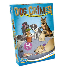 ThinkFun Dog Crimes dog tokens ready for detective challenges and strategy