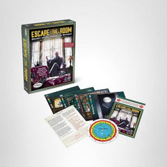 ThinkFun Escape The Room Game Play Area visuals spark dramatic group play.