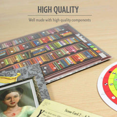 ThinkFun Stargazer's Manor instruction manual makes setup fast and clear.