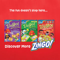 ThinkFun Zingo 1-2-3 counting tiles used for beginner numeracy practice
