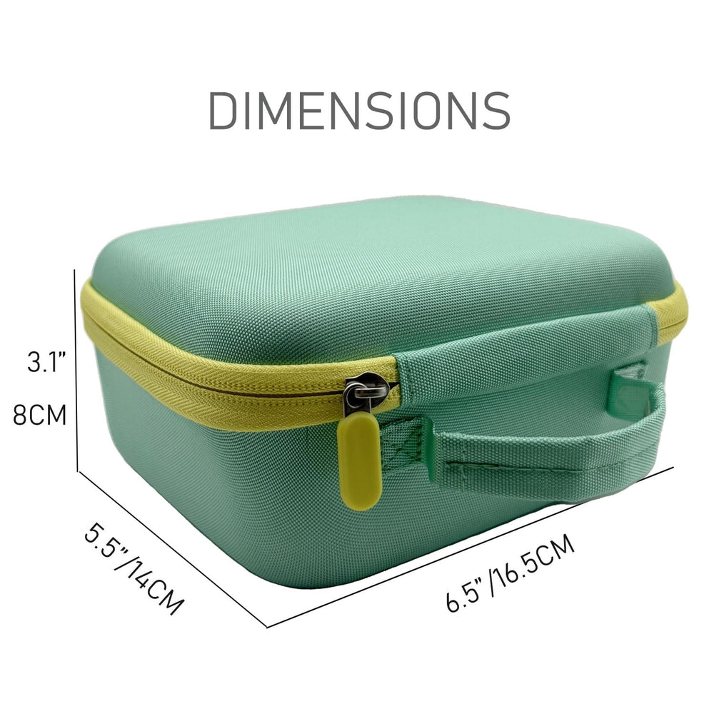 Thisness green and yellow colorway adds style while protecting your Nex during transport.