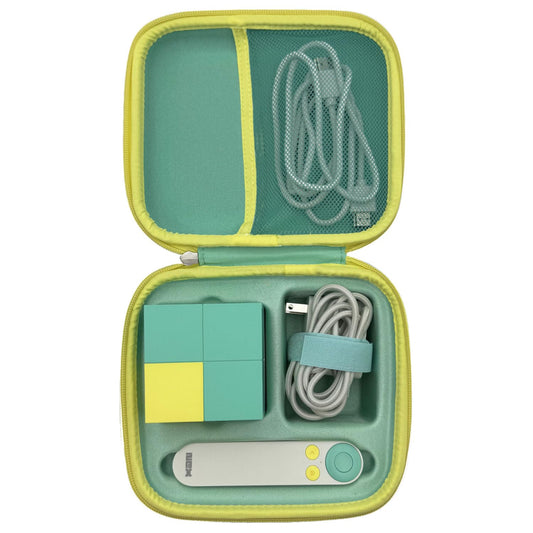 Thisness Travel Carry Case Nex hard-shell exterior protects your console during travel.