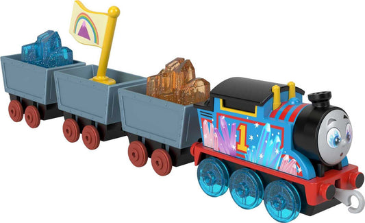 Thomas & Friends diecast crystal cargo engine invites imaginative play.