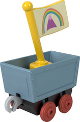 Thomas & Friends diecast crystal cargo push-along design supports early motor skills.