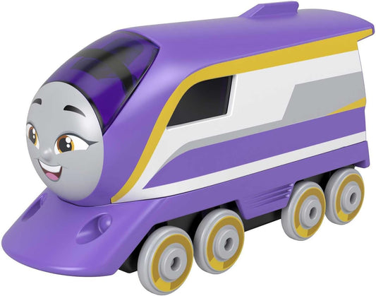 Thomas & Friends Kana push-along train engine HBX90 ready for on-the-go pretend adventures.