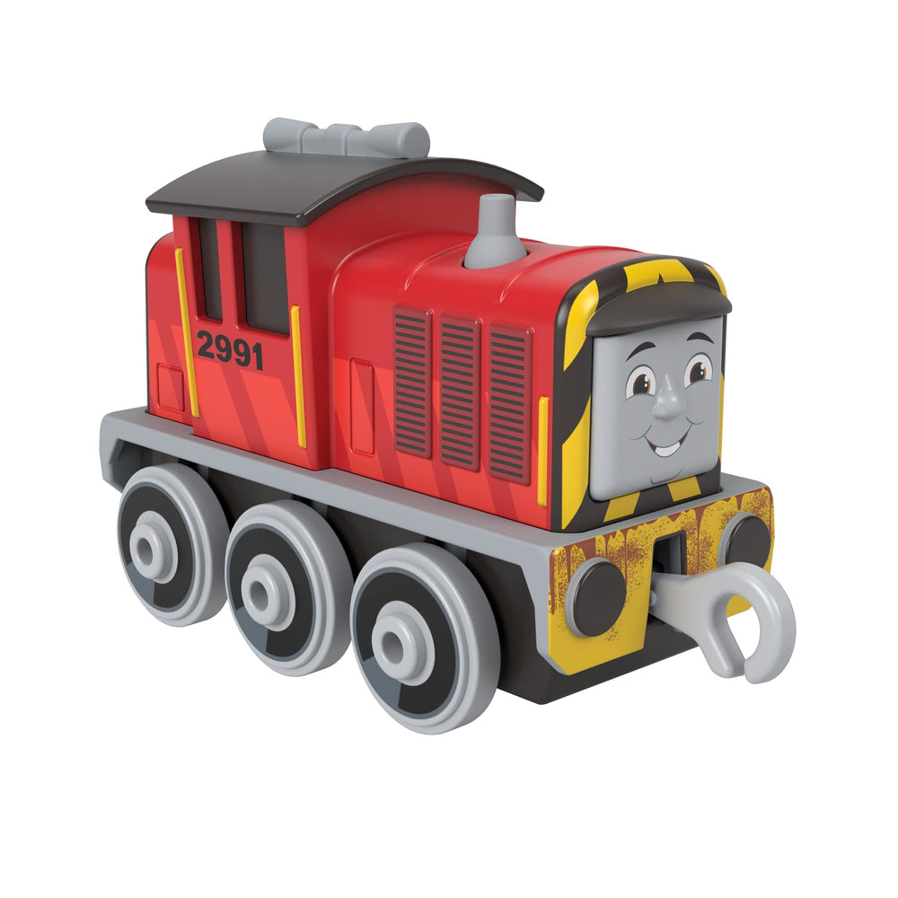 Thomas & Friends Salty die-cast metal finish feels sturdy during quick pushes.