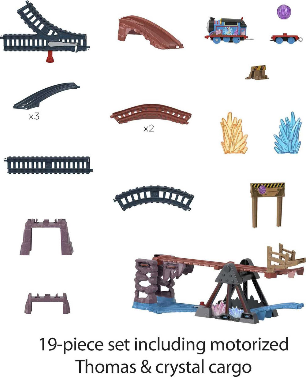Thomas & Friends tipping bridge adds dramatic, dynamic moments to play.
