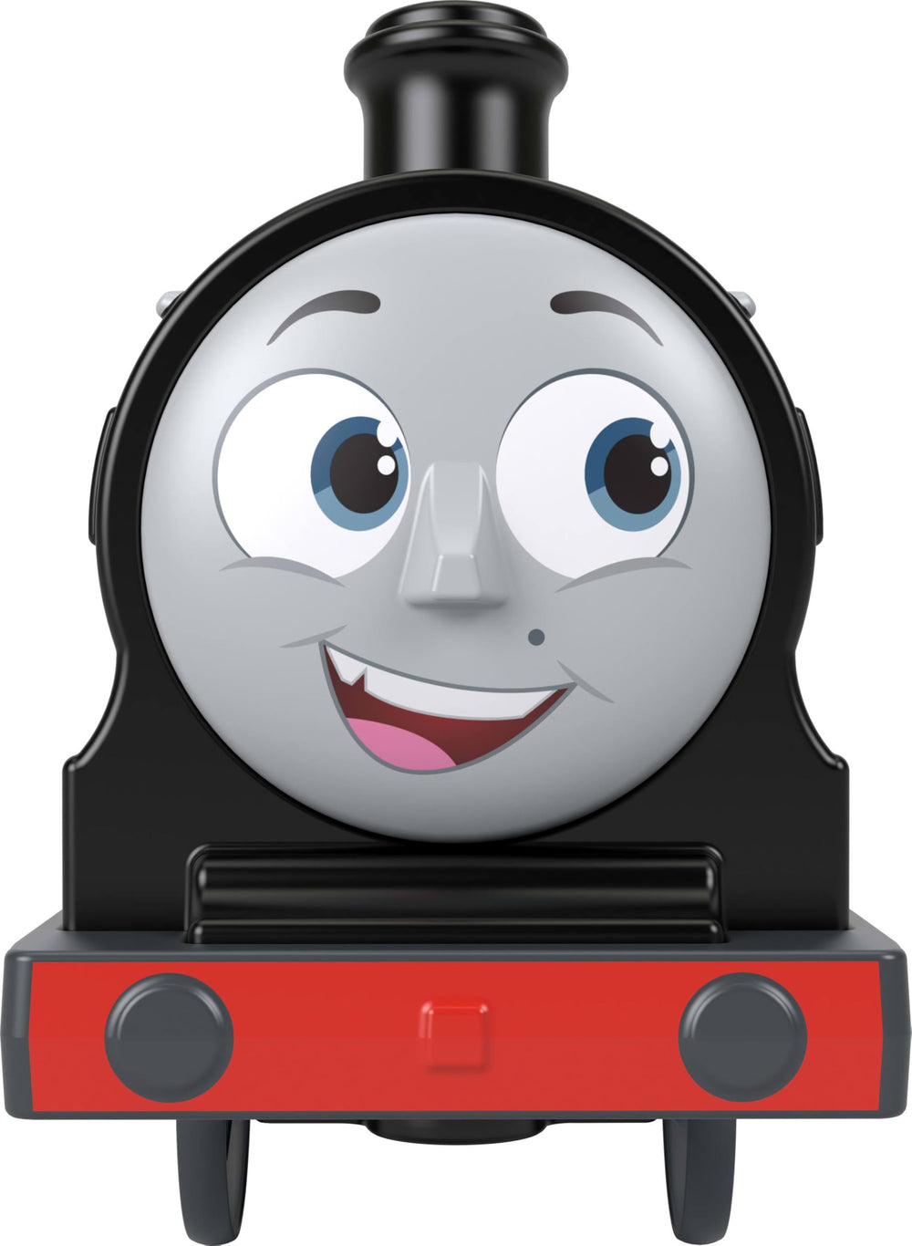 Thomas & Friends Donald engine switch activates racing action during preschool playtime.