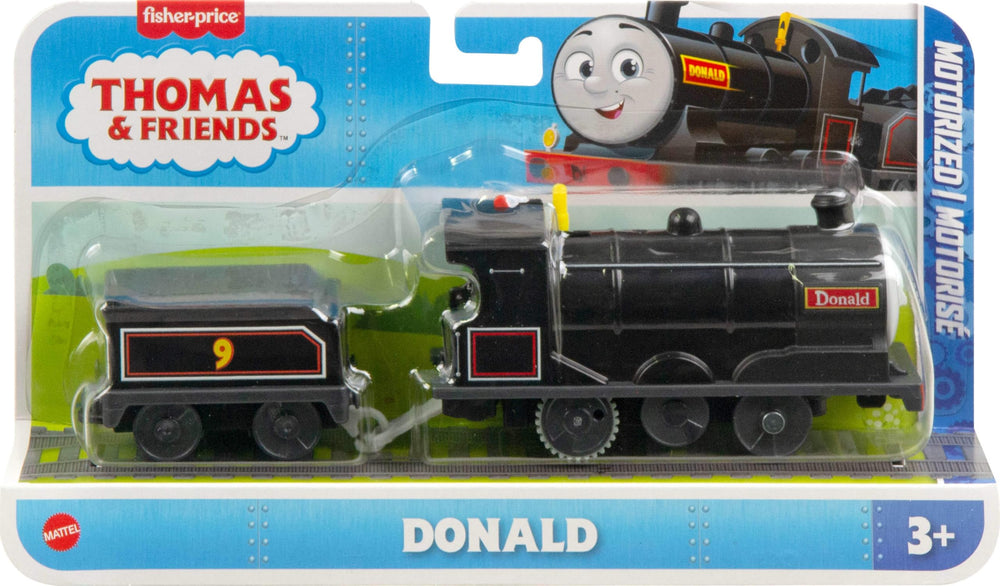 Thomas & Friends Donald engine promotes fine motor skills and imaginative storytelling during play.
