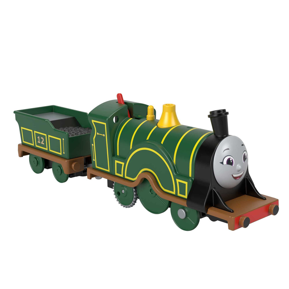 Thomas & Friends Emily on track demonstrates compatibility with most track sets