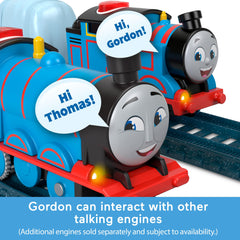 Gordon motorized engine side profile for storytelling adventures.