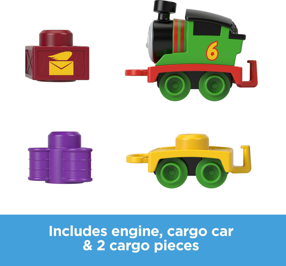 Thomas & Friends Percy wobble action adds dynamic motion to push-along play