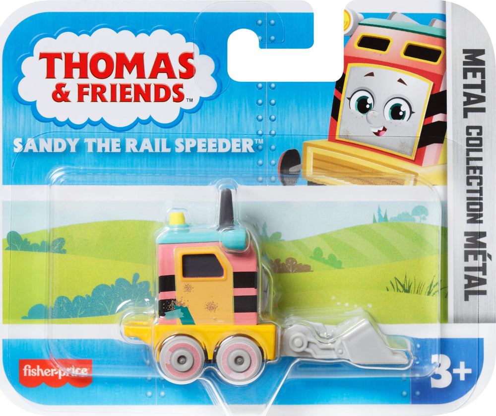 Thomas & Friends Sandy fits track sets for varied play scenarios.