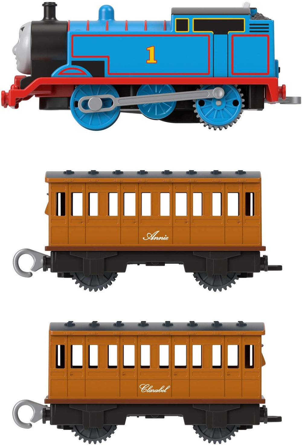 Thomas & Friends motorized train on track enhances independent pretend play sessions