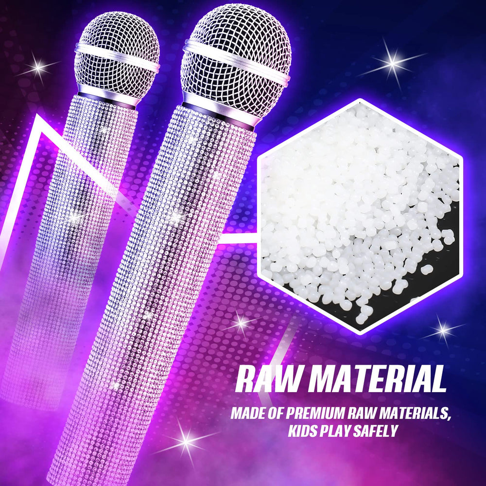 Threan stage microphone prop featuring a metal grill, durable for repeated performances.