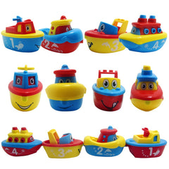 3 Bees & Me magnetic boats invite cooperative bathtime play
