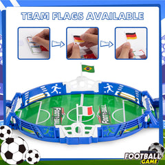 3 otters mini soccer board game family fun on a living room table