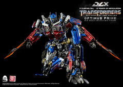 threezero Transformers Optimus Prime DLX ion blasters enable action-ready display