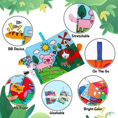 Thremhoo lightweight, durable fabric withstands busy baby exploration and repeated use