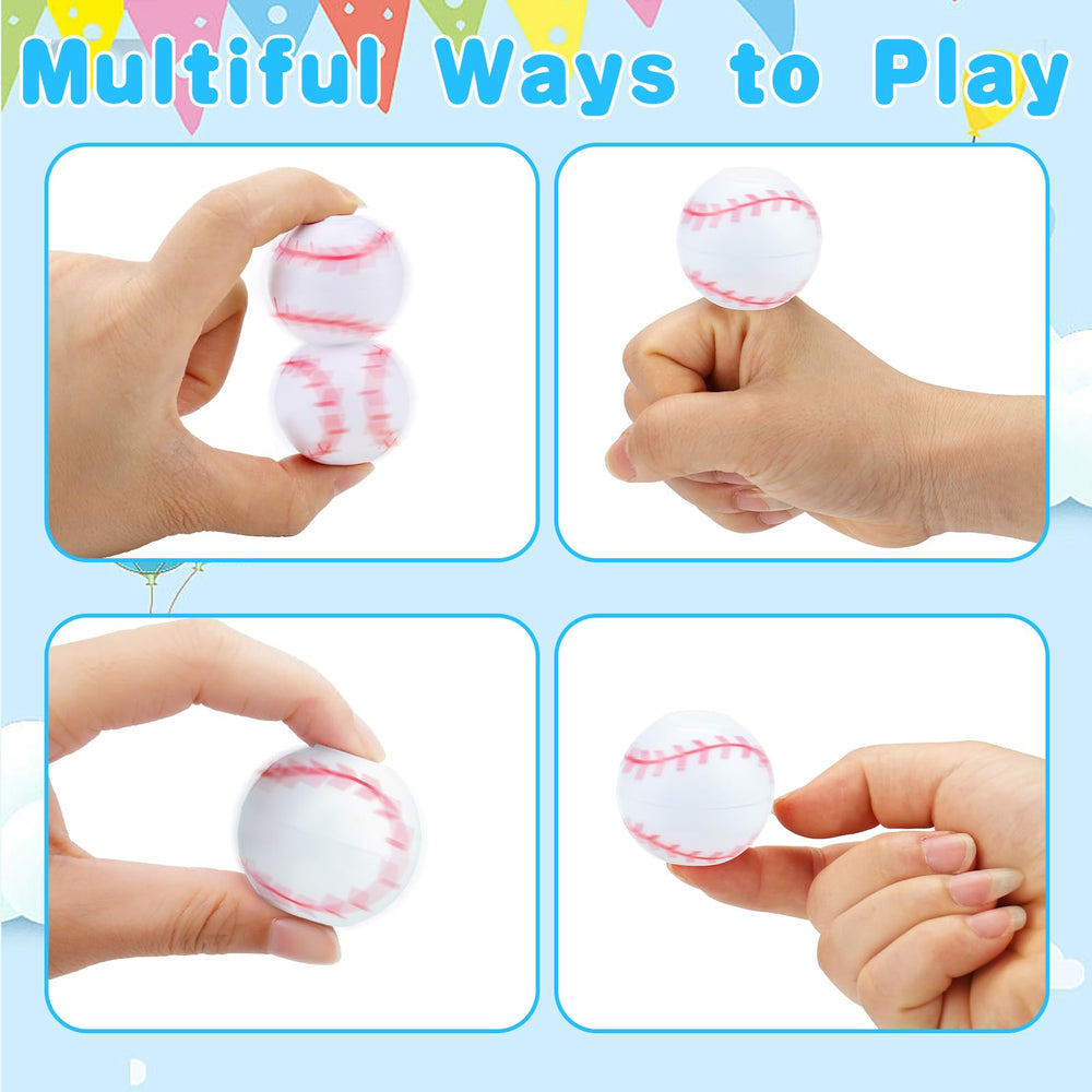 Thremhoo baseball fidget toys in bulk ideal as birthday party favors and goody bags.