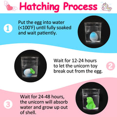 Thremhoo unicorn eggs set ready for goody bags