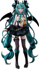 Thunder Tech Hatsune Miku figure demon ver on display, ideal for collector shelves.