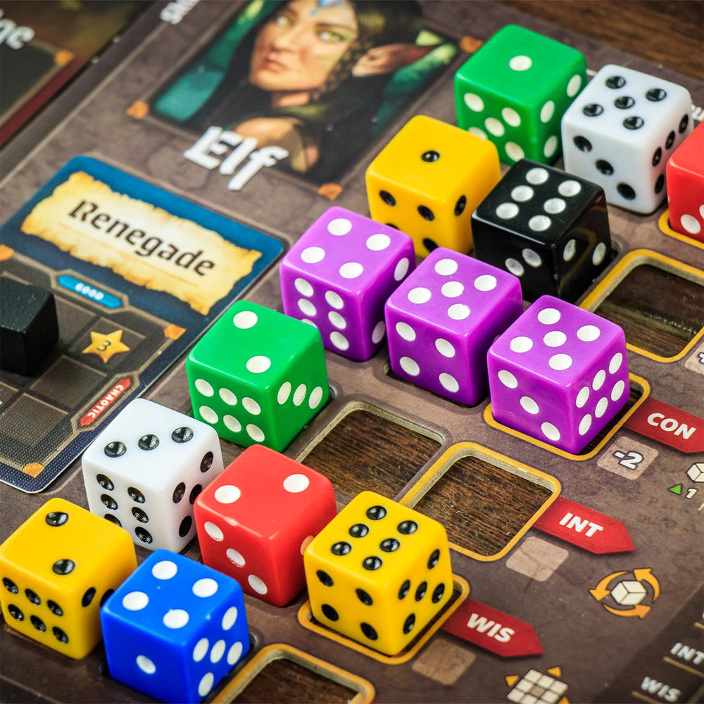 Thunderworks Roll Player armor and weapons cards enable gear upgrades.