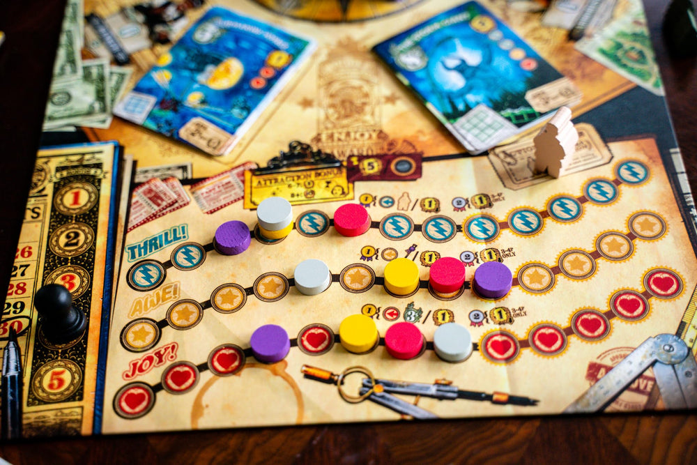 Thunderworks Games Tenpenny Parks attractions-tiles shows growth of park appeal.
