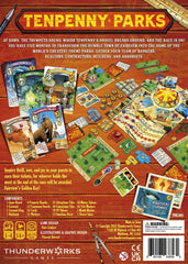 Thunderworks Games Tenpenny Parks finished-theme-park glows with inviting vintage charm.