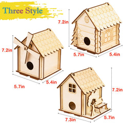 THWAS-LIGHT diamond sticker sheet adds sparkle to birdhouse decoration.