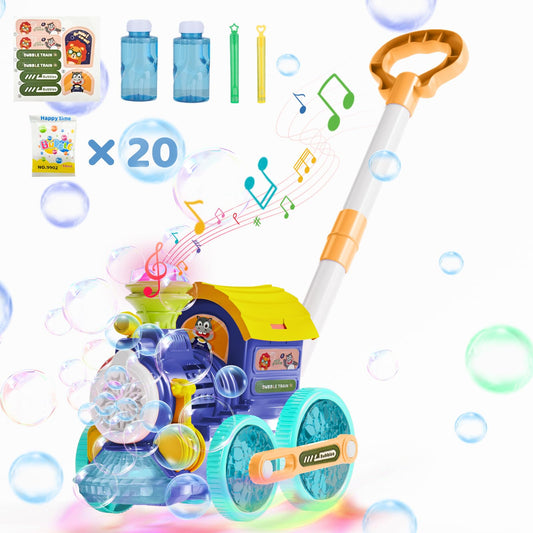 TI-TOO Bubble Musical Train with Lights for vibrant outdoor play and bubbles