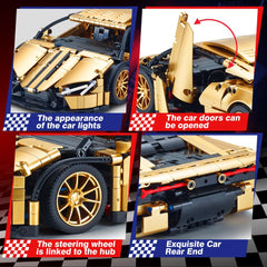 TIALLOW synchronized steering feature on gold car model