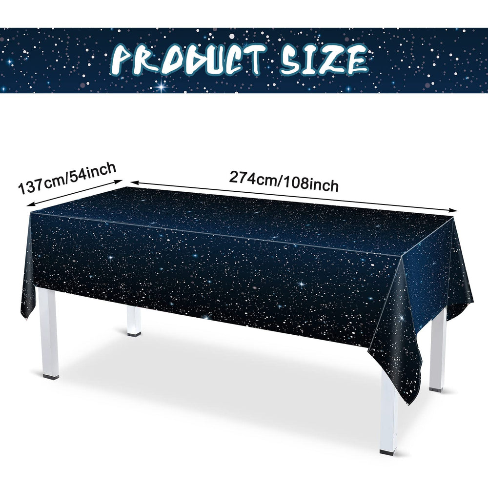Tiamon galaxy dessert plates 7inch feature dreamy space motifs for sweet treats.